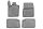 Jeep Grand Cherokee (WK2) ( 2011-2021 ) Aristar hochwandige 3D Gummifußmatten