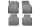 Seat Tarraco ( 2017- ) / Skoda Kodiaq ( 2016-2023 ) / Volkswagen Tiguan Allspace ( 2017- ) Aristar hochwandige 3D Gummifußmatten