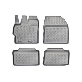   Mazda 2 Hybrid Hatchback ( 2022- ) / Toyota Yaris (XP210) ( 2020- )  / Toyota Yaris Cross ( 2020- ) Aristar hochwandige 3D Gummifußmatten
