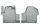 Citroen Jumpy (III) ( 2016- ) / Opel Vivaro (C ) ( 2019- ) / Peugeot Expert (III) ( 2016-) / Toyota ProAce ( 2016- )  Aristar hochwandige 3D Gummifußmatten
