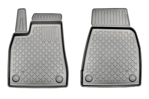 Tesla Model X ( 2021- ) 1. reihe Aristar hochwandige 3D Gummifußmatten