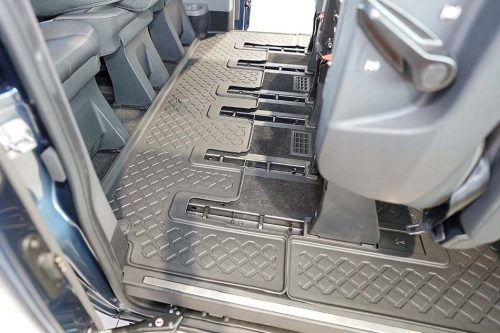 Ford Custom ( 2018- ) 3. üléssor  Aristar hochwandige 3D Gummifußmatten