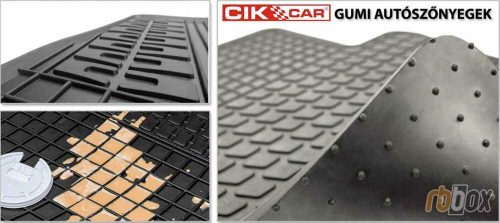 Peugeot e-2008 ( 2020- ) 9mm dicke CikCar Stofffußmatte