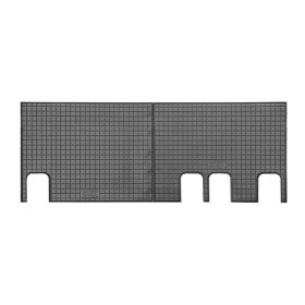   Citroen Jumpy (III) / Peugeot Expert / Toyota Proace ( 2016-) / Opel Vivaro (III) / Zafira Life ( 2019- ) / Fiat Scudo ( 2022- )  2. Reihe  CikCar Gummifußmatten