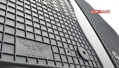 Volkswagen Caddy (IV) ( 2015-2020 ) 2 sitze CikCar Gummifußmatten