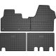 Citroen Jumpy (III) / Spacetourer / Peugeot Expert / Traveler / Toyota Proace ( 2016-) / Opel Vivaro (III) / Zafira Life ( 2019- ) 2. sor Frogum Gummifußmatten