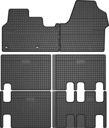 Citroen Jumpy (III) / Spacetourer / Peugeot Expert / Traveler / Toyota Proace ( 2016-) / Opel Vivaro (III) / Zafira Life ( 2019- ) 3. sor Frogum Gummifußmatten