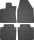Nissan QASHQAI ( 2008-2013 ) Frogum Gummifußmatten
