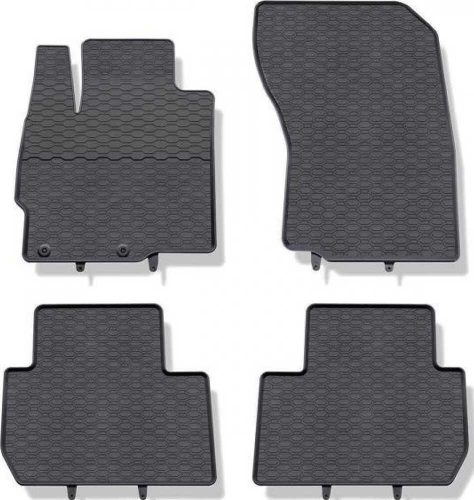 Peugeot 4007 / Citroen C-Crosser ( 2007-2012 ) / Mitsubishi Outlander III ( 2012- )  Geyer&Hosaja 856/4C Gummifußmatten
