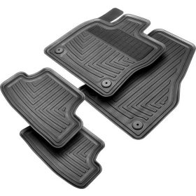   Volkswagen Golf (VII) ( 2012-2020 ) / Golf (VIII) ( 2019- ) / Seat Leon (III) (2012-2020) / Audi A3 (8V) ( 2012-2020 ) Geyer&Hosaja 900/4C Gummifußmatten