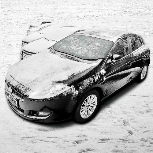 110-156 cm x 70 cm Winter Basic line M Windschutzscheibenabdeckung