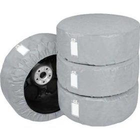   4 Stück Autoreifen-Schutzhüllen – Größe XL (17-20 Zoll)