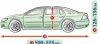 500-535 cm MG Auto-Abdeckplane - XXL Limousine