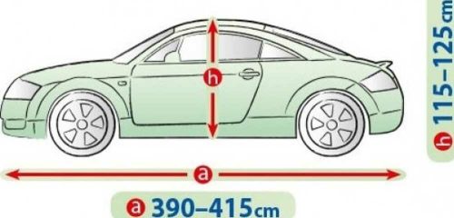 390-415 cm MG Auto-Abdeckplane - M Kurzheck