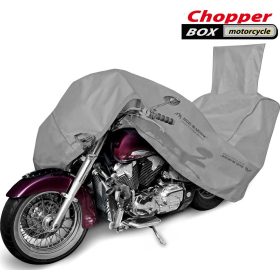  245-270 cm Optimal Garage Chopper-Abdeckplane – in Kartonverpackung
