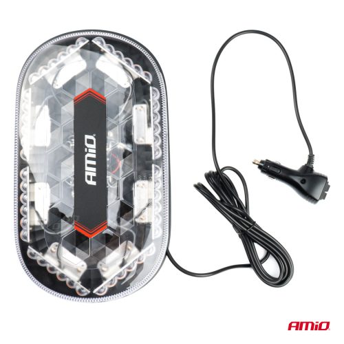 LED mágneses villogó 12/24V Amio