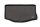 Suzuki Swift III Hatchback ( 2005-2008 ) Rezaw-Plast passgenaue Kofferraumwanne