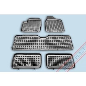   Ford Galaxy (I) / Seat Alhambra / Volkswagen Sharan ( 1995-2006 ) Rezaw-Plast 7-Sitzer Gummifußmattenszett