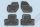 Volvo S60 /V60 ( 2010-2018 ) / Volvo XC60 ( 2008-2017 ) Rezaw-Plast hochwandige Gummifußmatten