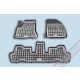 Citroen C4 PICASSO (I) / GRAND PICASSO (I) ( 2006-2013 ) Rezaw-Plast hochwandige Gummifußmatten