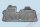 Citroen Jumpy (II) / Peugeot Expert ( 2007-2016 ) / Fiat Scudo ( 2007-2021 ) Rezaw-Plast hochwandige Gummifußmatten