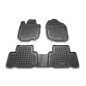   Toyota RAV4 ( 2006-2013 ) Rezaw-Plast hochwandige Gummifußmatten
