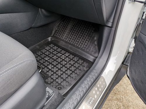 Toyota C-HR (I) ( 2016-2023 ) Rezaw-Plast hochwandige Gummifußmatten