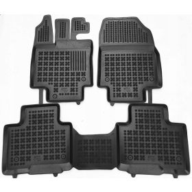   Toyota Highlander (XU70) ( 2019- ) Rezaw-Plast hochwandige Gummifußmatten