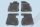 Fiat DOBLO (II) ( 2010-2022 ) / Opel Combo (II) ( 2012-2018 )  Rezaw-Plast 5-Sitzer Gummifußmatten