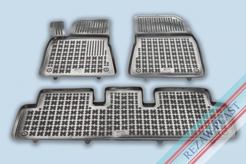 Tesla Model 3 ( 2017-2021 ) Rezaw-Plast hochwandige Gummifußmatten