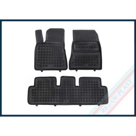   Tesla Model 3 Facelift ( 2021-2023 ) Rezaw-Plast hochwandige Gummifußmatten