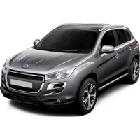 Peugeot 4008 Gummifußmatte