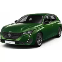 Peugeot 308 Gummifußmatte