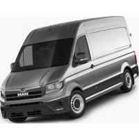 MAN TGE Gummifußmatte