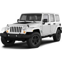 Jeep Wrangler Gummifußmatte
