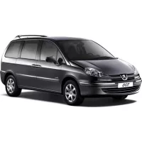 Peugeot 807 Gummifußmatte