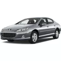 Peugeot 407 Gummifußmatte