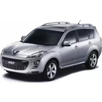 Peugeot 4007 Gummifußmatte
