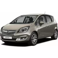 Opel MERIVA Gummifußmatte