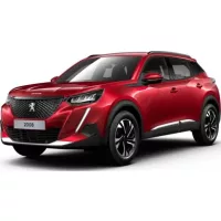 Peugeot 2008 Gummifußmatte