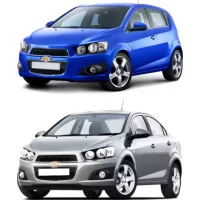 Chevrolet AVEO Gummifußmatte